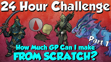 24 Hours From Scratch - Can I make 200M?! [Runescape 3] Part 1
