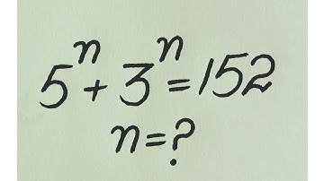 Germany l can you solve?? l Olympiad Math Exponential Problem