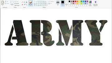 How to change Text Background in Ms Paint | Text Tutorial in Ms Paint.