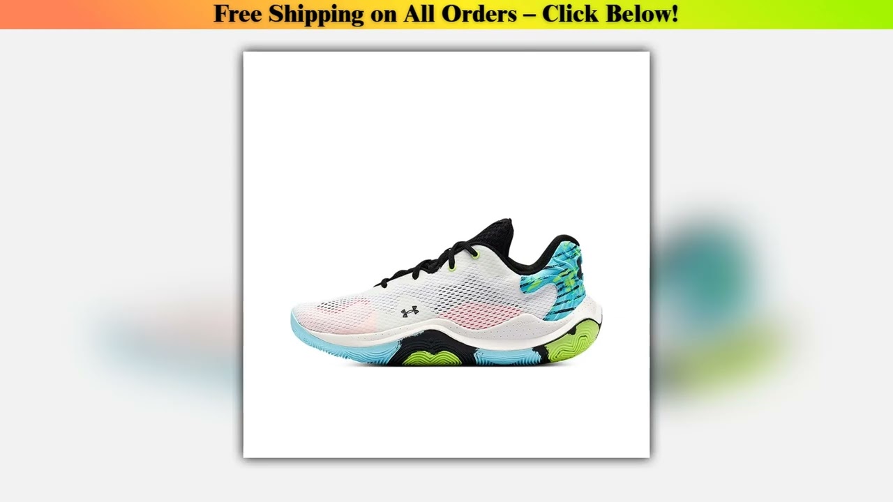 Under Armour Spawn 4 Printed 'White' 3025345-102 Wholesale Best Quality New Collection Wholesale