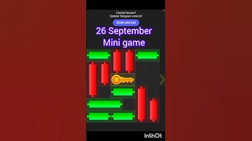 Mini game today 20 September hamster Kombat | How to solve mini game puzzle in hamster | 20 sep Mini