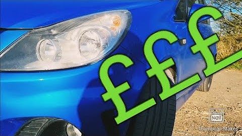 Cost to own a Vauxhall Corsa D VXR