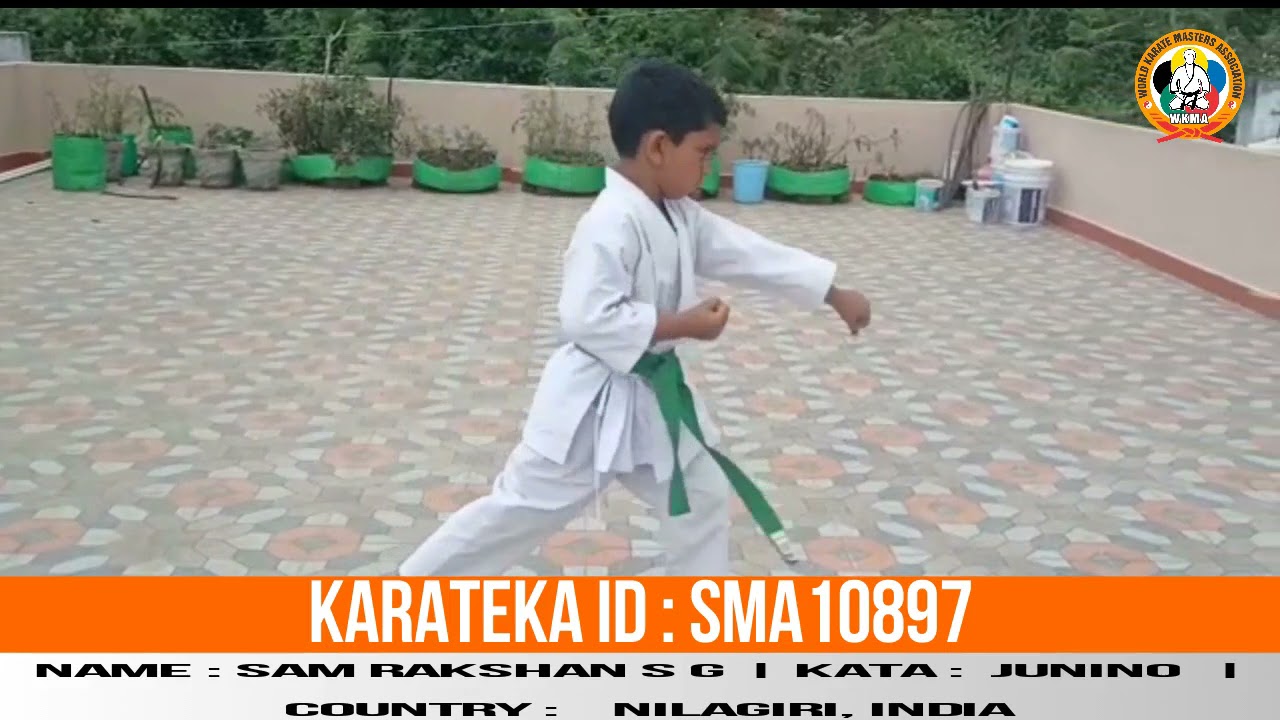 SMA10897 Junino Kata Performed by Sam Rakshan S G from Nilagiri, India ...