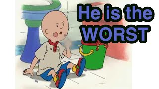 The most HATED cartoon character of all time (Caillou) {CENSORED VERSION}