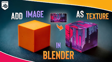Learn how to add the image as texture in blender | Deepak Graphics