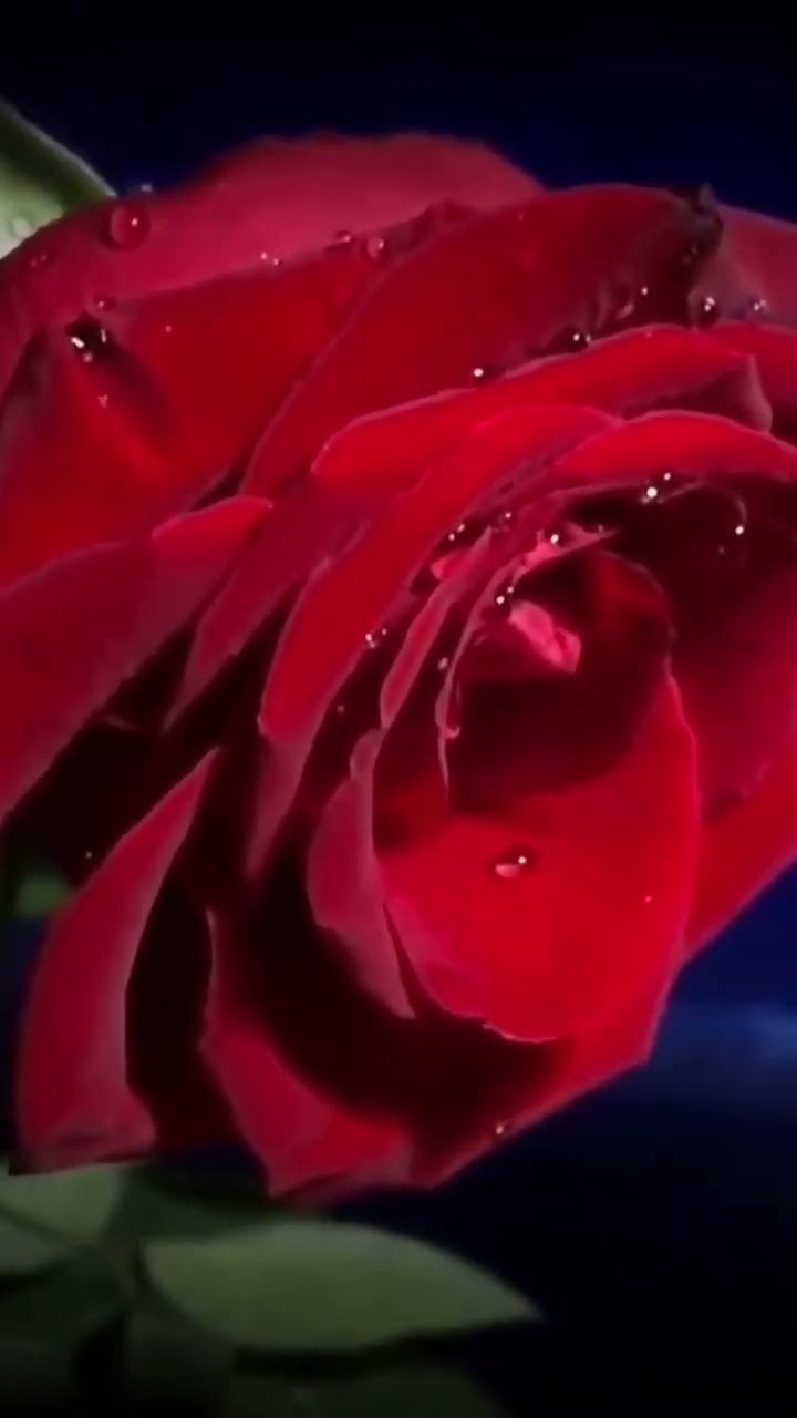 ASMR Die schönste Rose der Welt für dich mit Regen und Donner asmr