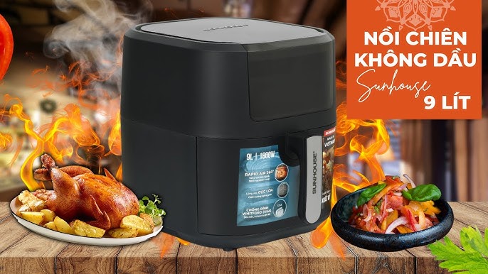 5. So Sánh Nồi Chiên Không Dầu Với Các Phương Pháp Nướng Khác