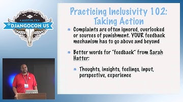 DjangoCon US 2015 - How to Practice Inclusion and Benefit Django by Kojo Idrissa