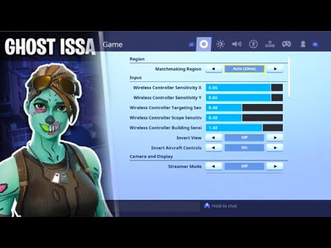 Ghost Issa Best Console Sensitivity Settings Season 7 Fortnite Best - ghost issa best console sensitivity settings season 7 fortnite best aim on ps4 xbox