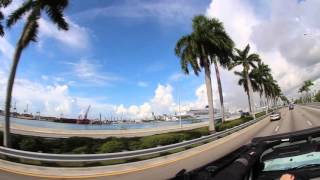 Miami Florida MacArthur Causeway Bridge