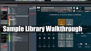Sample Library Walkthrough: Cinematic Studio Solo Strings
