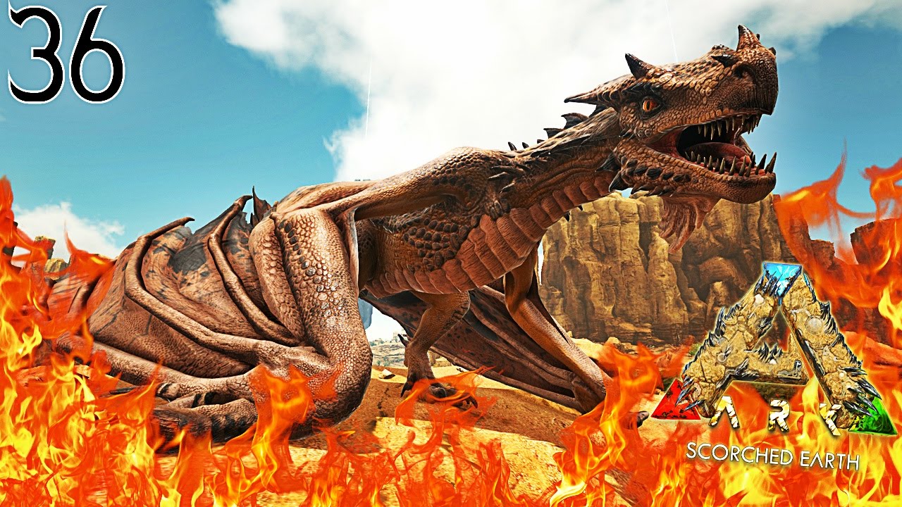 fright night JE CHASSE DES DINOSAURES AVEC MON WYVERN ! | ARK: Scorched Earth ! #Ep36
