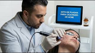 Cicatrizes de Acne: Jato de Plasma Funciona? Ciência, Técnica e Resultado Real