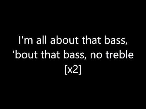 Meghan Trainor - All About That Bass (lyrics)