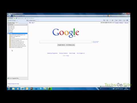 How to use in private browsing on Internet Explorer 8 (Watch in HD)