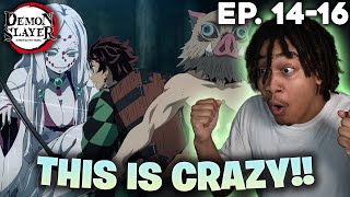 A TWISTED DEMON FAMILY?! | Demon Slayer Reaction 1x14, 1x15, 1x16