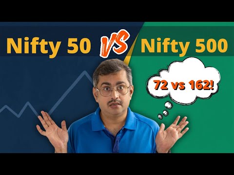 Which Is Better - Nifty 50 or Nifty 500? (72 vs 162 SIP Results!)