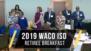 Retirement Breakfast 2019 | Waco ISD