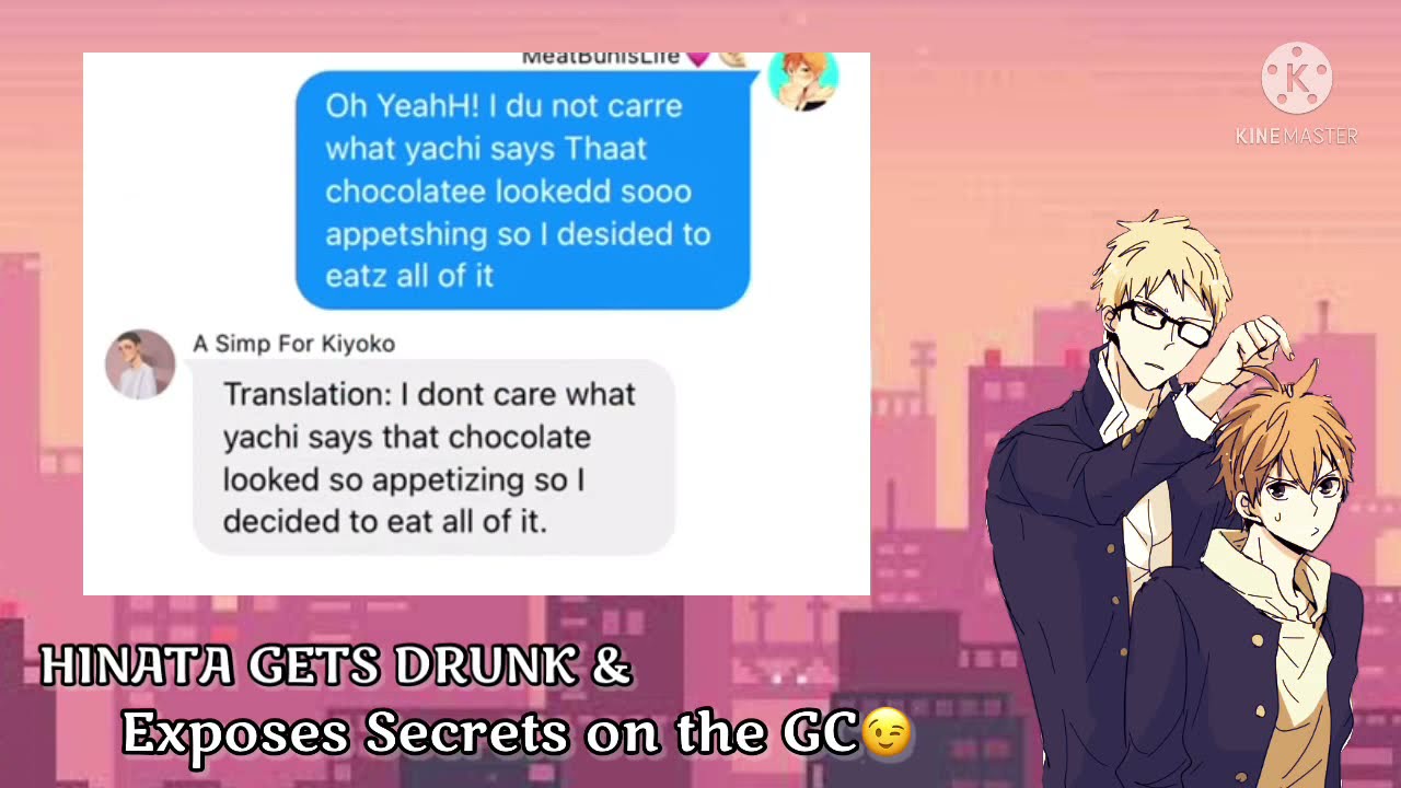 HINATA EXPOSES TEA ON THE GC?!TSUKISHIMA GETS ANNOYED 😒|| TsukiHina|| Hinata’s Simp||