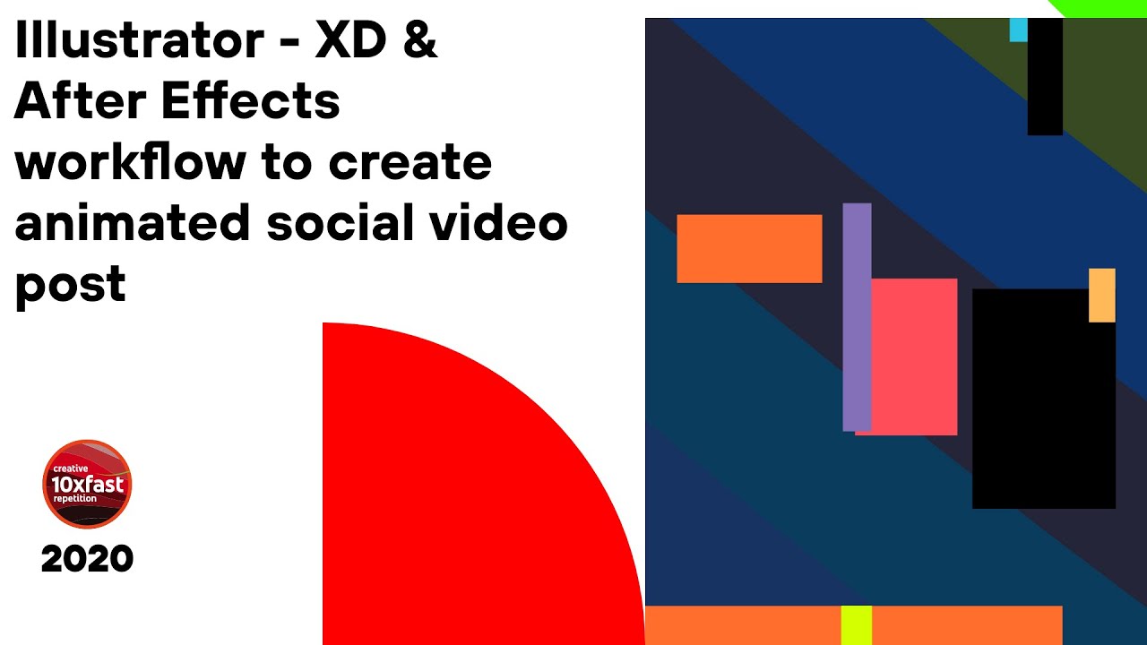Illustrator - XD & After Effects workflow to create animated social ...