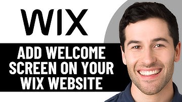 ADD WELCOME SCREEN ON YOUR WIX WEBSITE 2025! (FULL GUIDE)