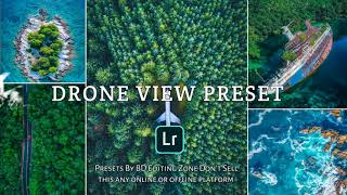 Lightroom mobile Free Dng & Xmp | Free Tutorial | Drone View preset screenshot 5