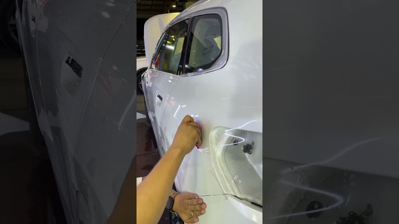 PPF on BMW iX1 music by hotel ugly - shut up my moms calling 