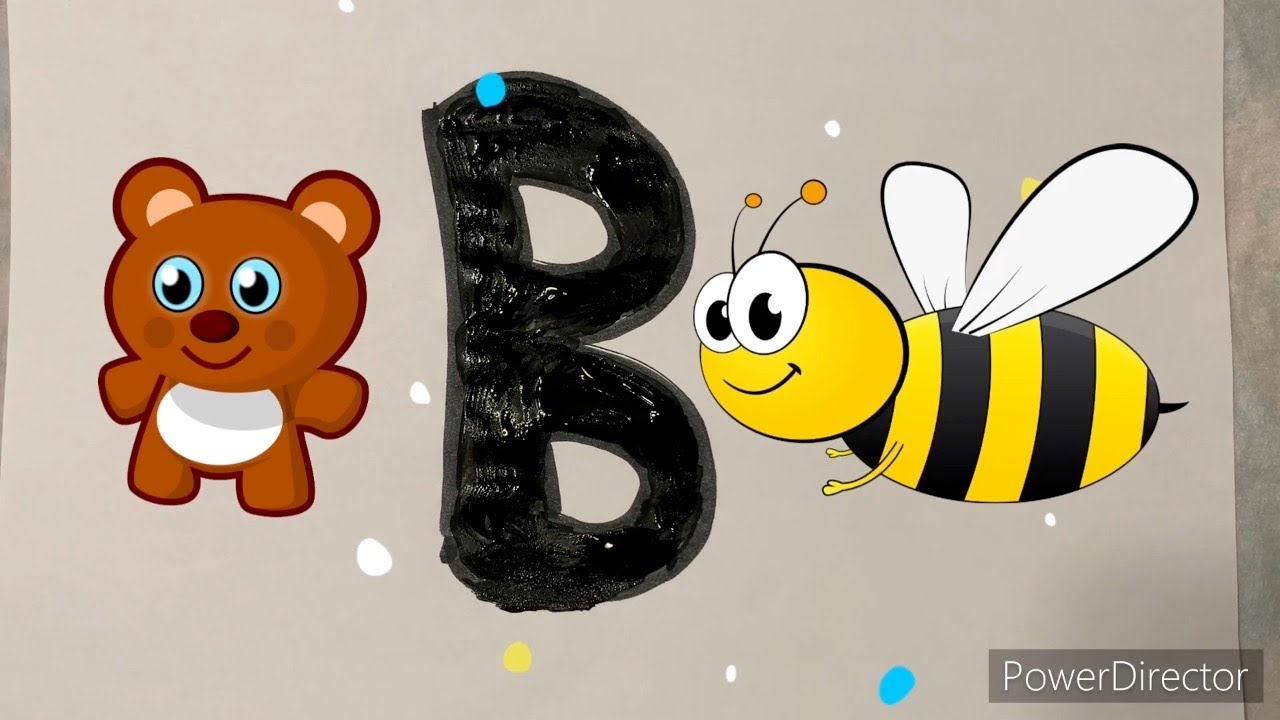 Write letter B + educational videos for kids @caramellatv9149 # ...
