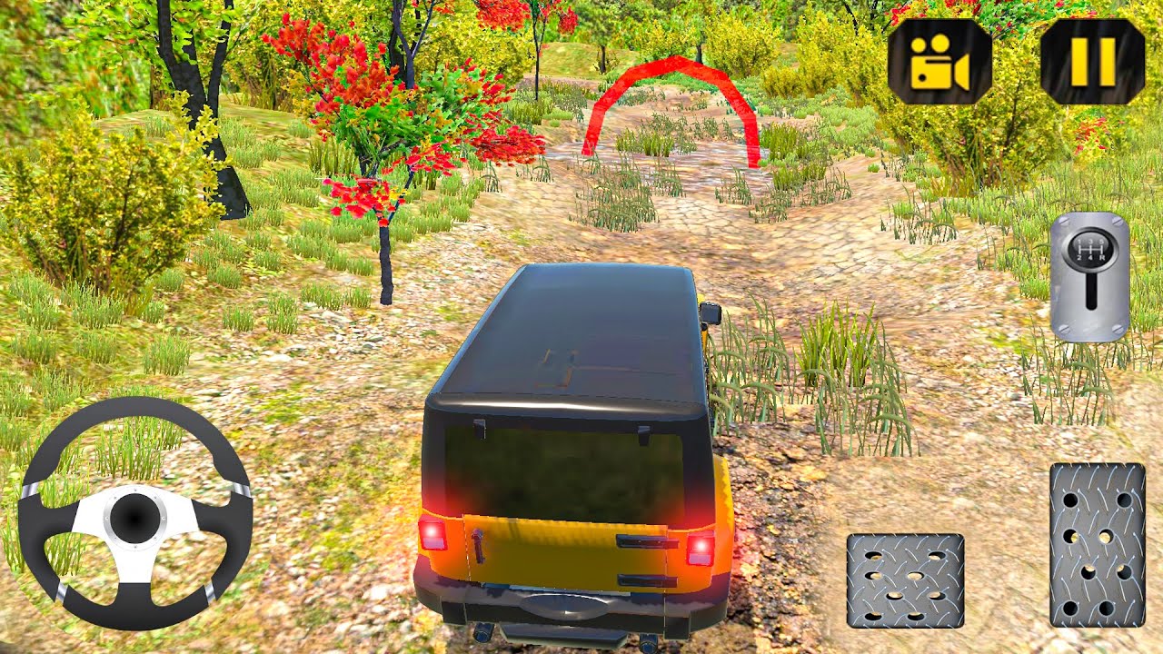 4x4 Real Offroad Jeep Driving Games | 3D Jeep Stunt Simulator | Android Gameplay