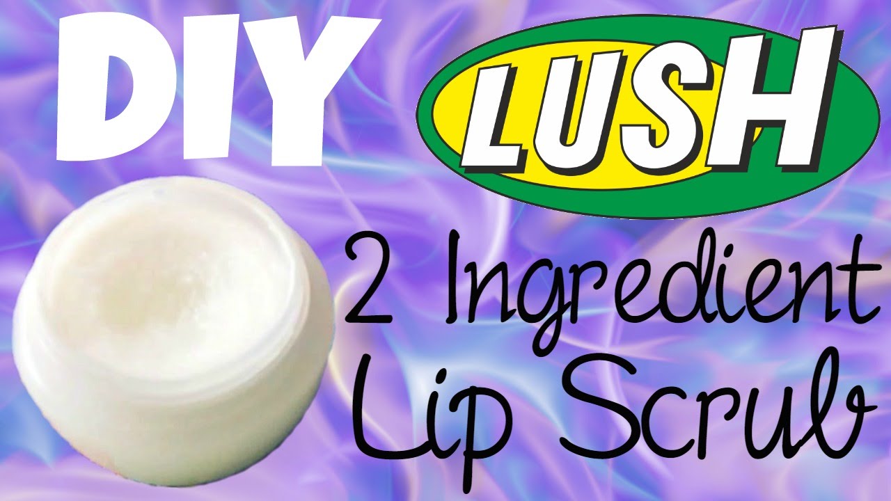 DIY LUSH 2 Ingredient Lip Scrub How To ¦ The Corner of Craft YouTube