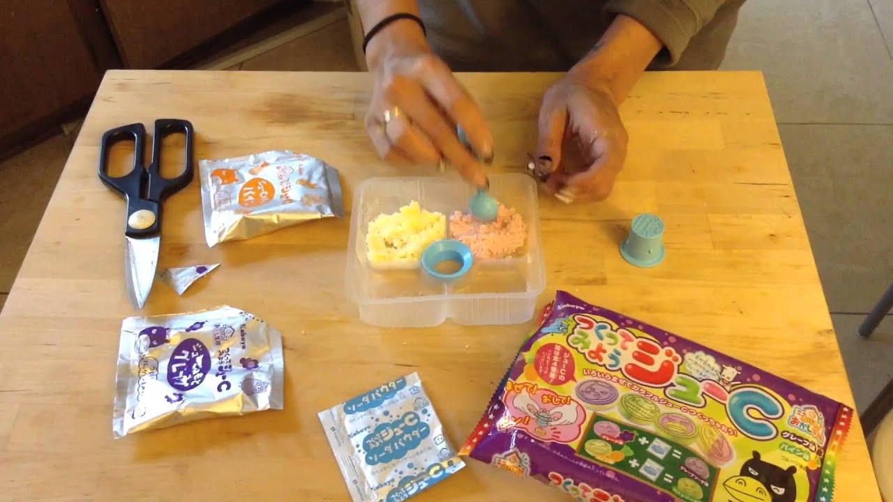 Kabaya ☆ Let's make JuuC! ☆ DIY JAPANESE RAMUNE CANDY MAKING KIT!