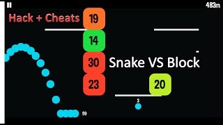 Snake VS Block Hack! (Slow Motion)