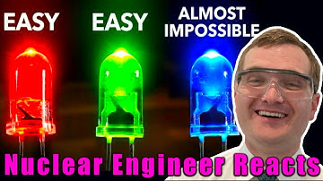 Why the Blue LED was as Challenging as Nuclear Fusion is now - Nuclear Engineer Reacts to Veritasium