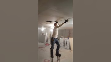 Mesh tape like a Pro #diydrywall #homeimprovement #construction #revivein25 #viral