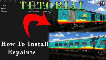 How to Install REPAINTS | Railworks | The Digital LP