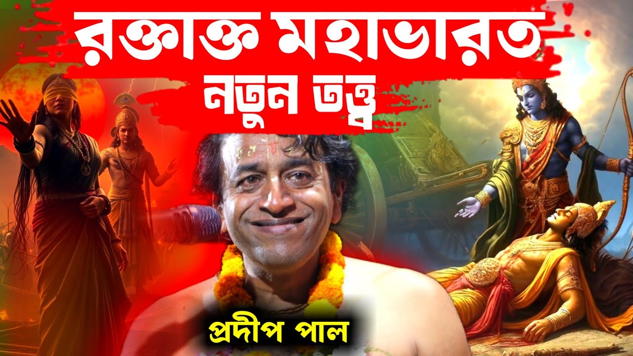 রক্তাক্ত মহাভারত নতুন তত্ত্বকথা প্রদীপ পালের [Pradip Pal Kirtan][Pradeep Pal Tattwa Katha]Prodip Pal