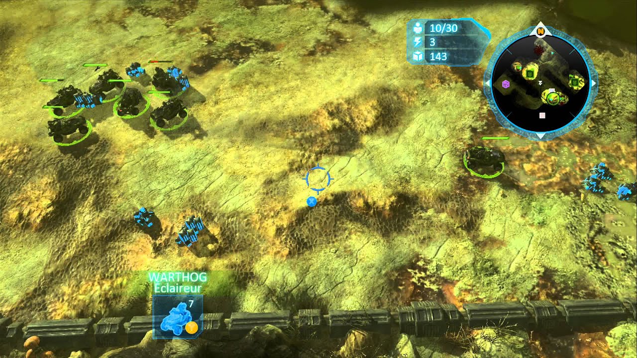 Halo wars Game - 1v1 - Cry343 vs The Higher Ark - YouTube