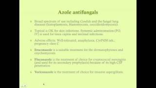 Antifungals - CRASH! Medical Review Series