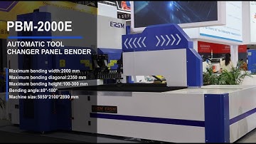 The First Brand of Auto Tool Changer Panel Bender In China