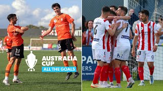 All The Goals | Round of 16 Matchday 1 & 2 | Australia Cup 2023