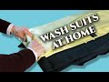 How to Wash Men's Suits at Home