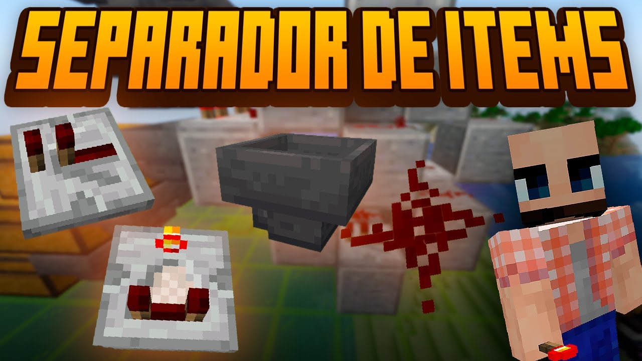 ⛏👀 [SIMPLES][FACIL] Separador de Itens Simples Rapido e Facil ( Passo a Passo)