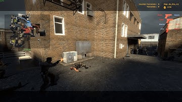 Counter-Strike: Source 10 VS 10 Bot Fight de_lite_rc1