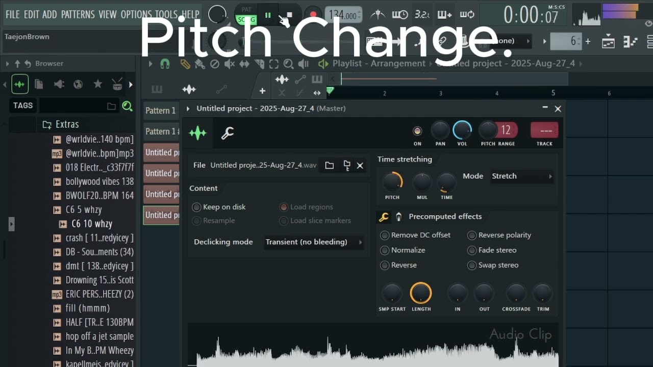 Cooking up a beat in Fl Studio: Drake Type Beat #flstudio #clips #fyp #typebeat