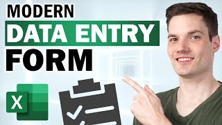 Modern Excel Data Entry Work Form Tutorial screenshot 4