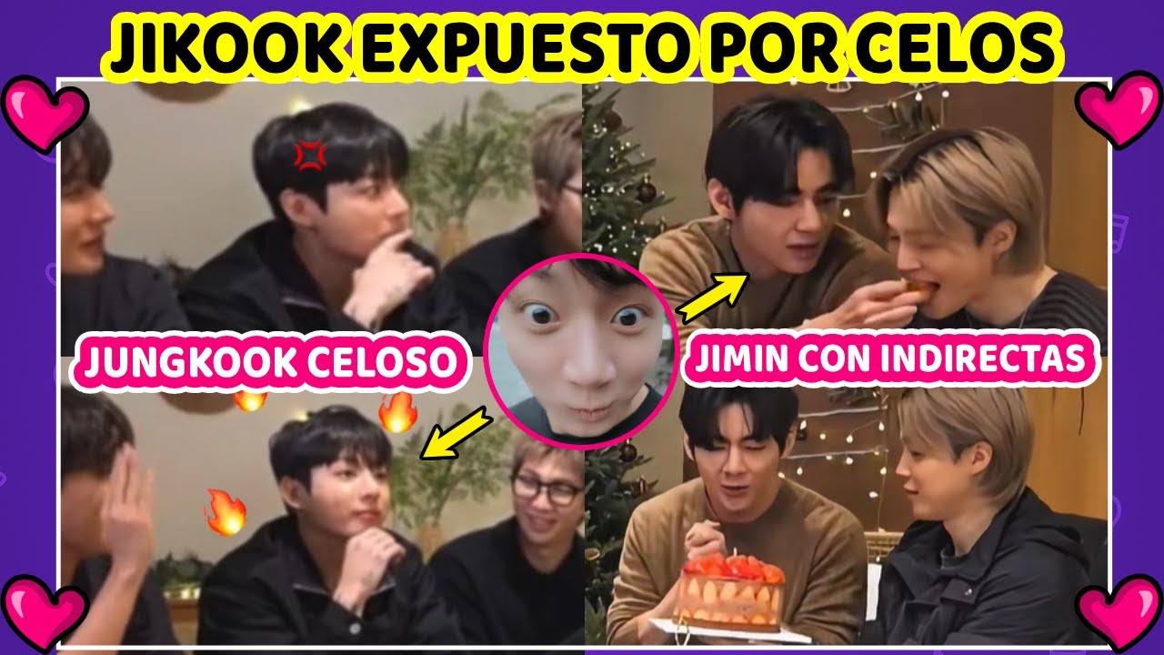 ¡JIKOOK CONFIRMADO POR CELOS DE JUNGKOOK! 🔥 JIMIN RESPONDE CON GESTOS Y NO PUEDEN OCULTARLO