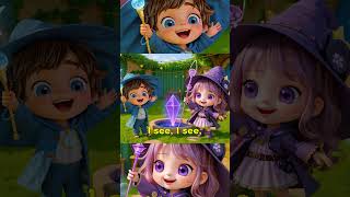 I see Sing Along Part 3 | Wizzy Kids Songs &amp; Nursery Rhymes | #wizzy #kids #kidssongs #song #shorts