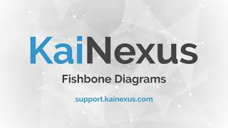 KaiNexus Fishbone Diagrams screenshot 2