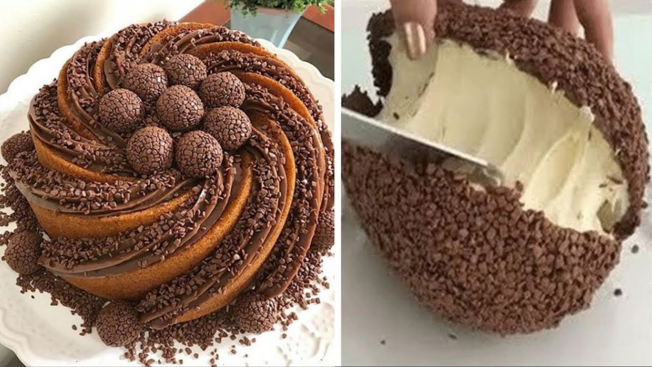 ⁣So Yummy Chocolate Cake Decorating To Impress Your Family | Satisfying Chocolate Cake Videos