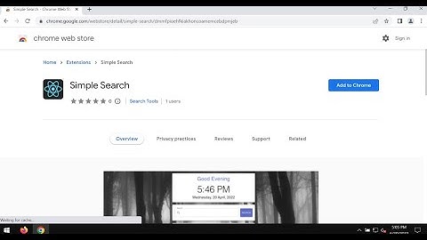 Simple Search browser hijacker (removal guide).